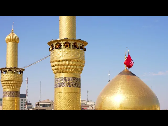 ⁣فيديوهات خام لقبة ومنارة الامام الحسين عليه السلام (3) بدون حقوق و بدقة 4k 60p