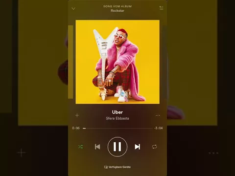 Download MP3 SFERA EBBASTA - UBER FEAT. MIAMI YACINE