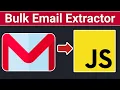 Javascript Web Scraping Project to Extract Bulk Real Email Addresses From Linkedin Google