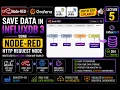 L-5 Save data in InfluxDB using Node-RED Http request Node