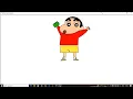 Drawing Shinchan using python Turtle only Python Programming
