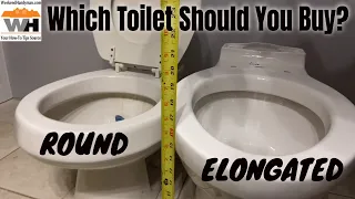 Which Toilet Should You Buy For Your Bathroom Elongated or Round Low or Tall Height
