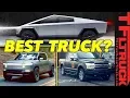 Download Can the Tesla CYBERTRUCK Compete against the Ford F-150 and Rivian R1T? Let's Find Out! mp4 3gp mp3 videos - waplic