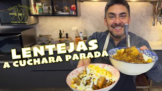 LENTEJAS A CUCHARADA PARADA: El plato más económico, nutritivo y sabroso para el invierno