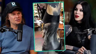 kat von d is blacking out all of her tattoos