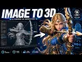 Hyper3D Rodin Tutorial 2026 Convert Image to 10M Polygon 3D Model in 4s