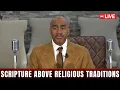 Pastor Gino Jennings August 10 2026 Scripture Above Religious Traditions