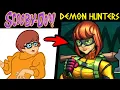 What if SCOOBY DOO Characters were DEMON HUNTERS Story Speedpaint