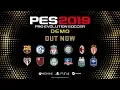 PES 2019 Gameplay n Main menu DEMO
