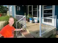 DIY STEEL Porch Railing