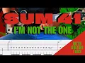 Download Lagu Sum 41- I’m Not The One Cover (Guitar Tabs On Screen)