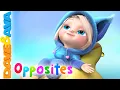 Opposites for Kids and Nursery Rhymes Educational Songs for Toddlers Dave and Ava