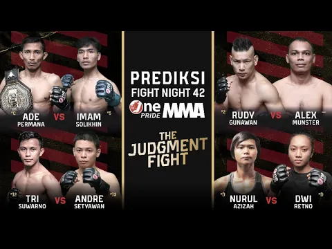 The Judgment Fight! ? Prediksi David Burke & Suwardi di Fight Night 42 | Pre-Fight One Pride MMA