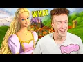 Grown Man Watches A Barbie Movie Rapunzel