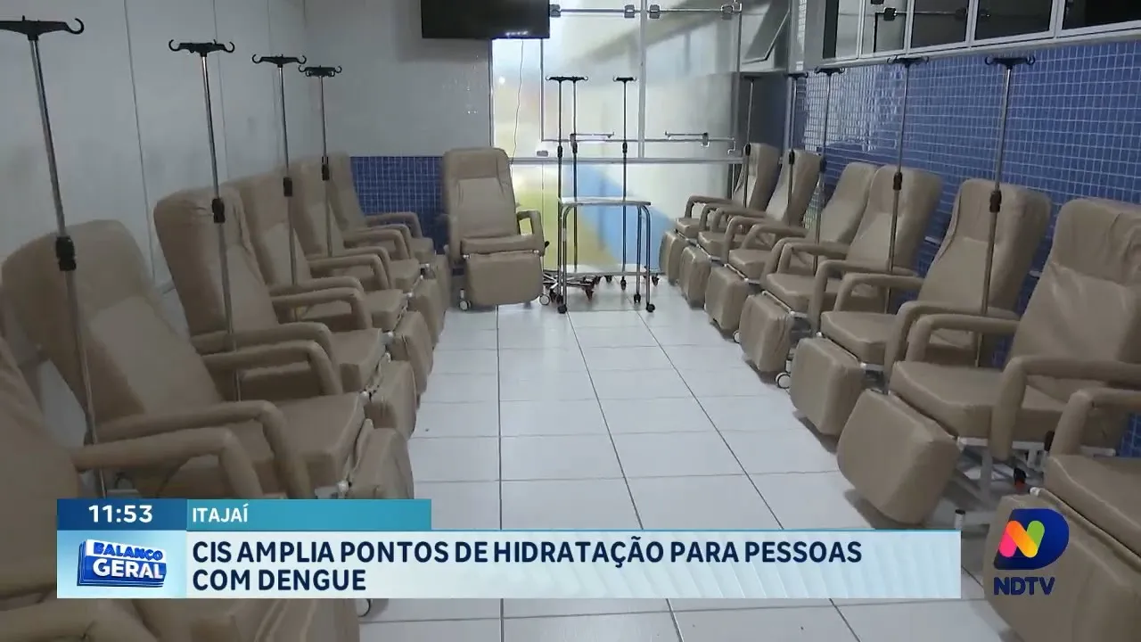 CIS amplia pontos de hidratação para pessoas com dengue