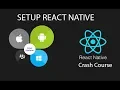 React Native Dev Environment Setup First Project Windows Users