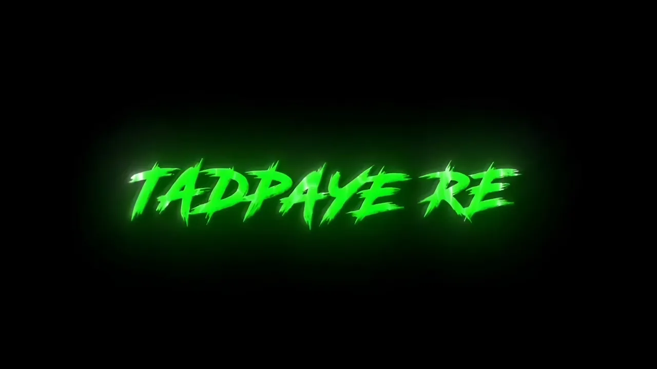 UDI UDI GLOWING TEXT🤩( 4K Edit )Template🎵 Free Fire Viral Videos❤🩹