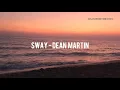 Download Lagu Sway - Dean Martin (lyrics)