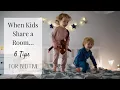How to Have a Peaceful Bedtime When Siblings Share a Room - 6 Tips