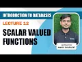 Lecture 12 What is Scalar Valued Function in SQL Server