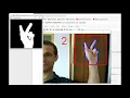Counting fingers with OpenCV Demo