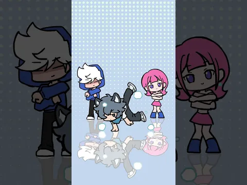 Stole the show again... (and it wasn't me.) #JackAndSara #anime  #funny #shorts #comic #animation