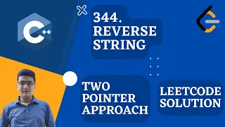 Reverse String Two Pointer LeetCode Solution C LeetCode 344