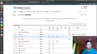 Codeforces Round 759 Div 2 not even top 10