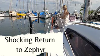 What do we do with MOLD and CRACKED Water Tanks…Our Return to Zephyr – Ep. 117