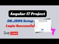Angular 17 Restaurant Inventory project from scratch Configure db json for login data
