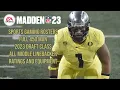 Madden NFL 23 - 2023 Draft Class