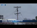 High wind causes damage power outages in central Ohio