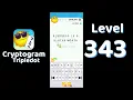 Cryptogram Tripledot Level 343 Answer SolutionGuruji