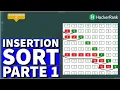 INSERTION SORT - PART 1 HACKER RANK JS
