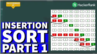 INSERTION SORT - PART 1 HACKER RANK JS