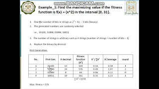 Genetic Algorithm GA - part4