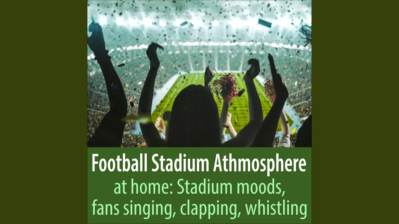 Fans Clapping and Singing in the Football Stadium Fans Clapping and Singing in the Football Stadium