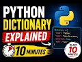 Python Dictionary Made SIMPLE No Confusion