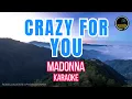 Download Lagu Crazy for You – Madonna (Karaoke Version) | EDSONG Karaoke