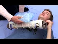 How to temporarily set a fractured long bone in an emergency setting
