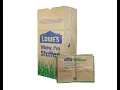 Lowe s 30 Gallon Heavy Duty Brown Paper Lawn and Refuse Bags for Home and Garden - Overview