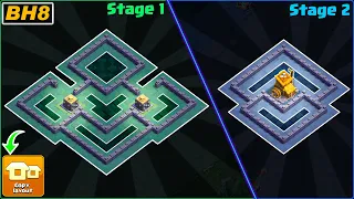 NEW BEST BH8 Base 2 Stage Builder Hall 8 Base COPY Link Clash of Clans