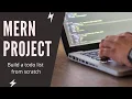 Build a MERN Project - React Redux Node js Express MongoDB Full Stack PART 1