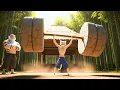💪⚡The Impossible Lift Challenge – Skinny Cat vs Giant Stone Weights 💪⚡