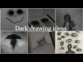 Psycho art ideas Psycho drawing for beginners dark drawing ideas horror drawing