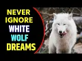 White Wolf Dream Meaning Dream About White Wolf White Wolf Dream Interpretation