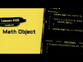 JavaScript For Beginners Math Object