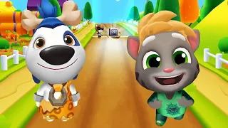Tarantula Tom Gold Run Vs Stone Age Hank Gold Run - Talking Tom Gold Run