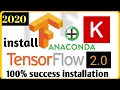 Tensorflow 2 0 and Keras installation in Anaconda Navigator with python 3 7 100 working 2020