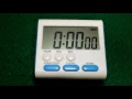 Mudder Magnetic Alarm Digital Kitchen Timer 24 Hours Clock Timer Comprehensive LCD kitchen timer